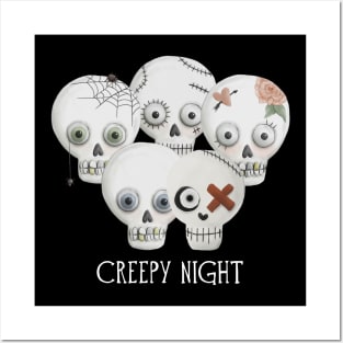 Creepy Night Posters and Art